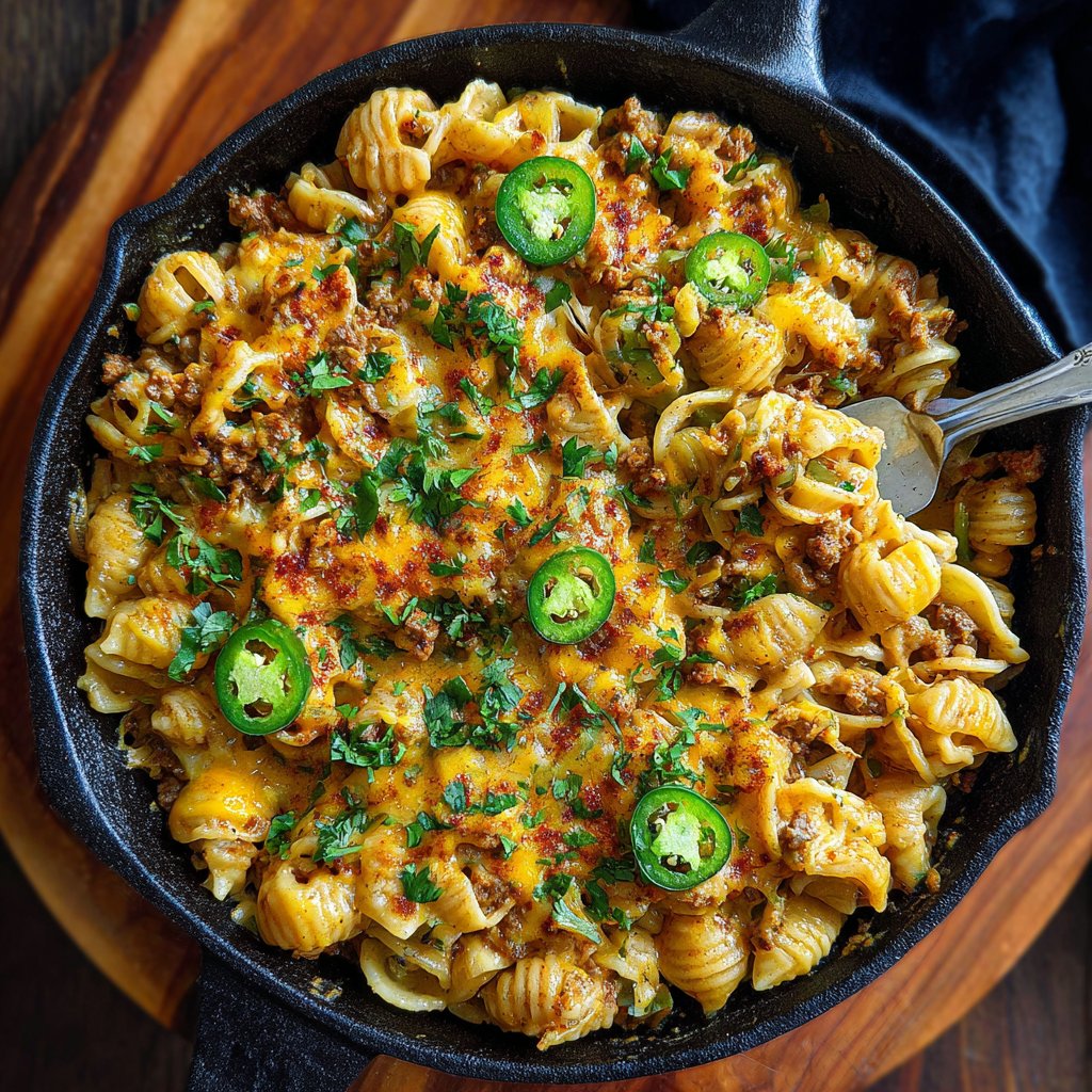 One-Pot Taco Pasta Paradise