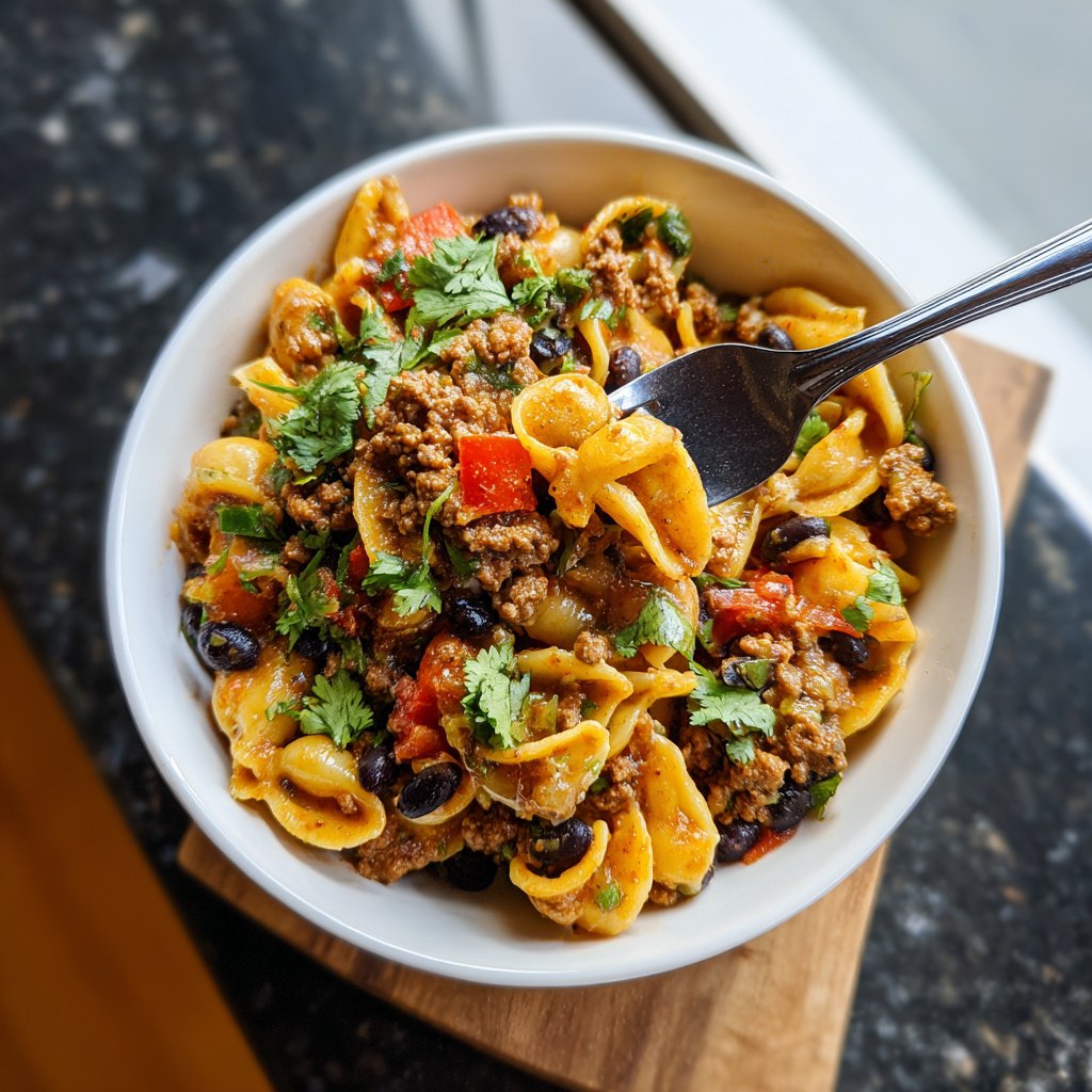 Hearty Taco Pasta Salad