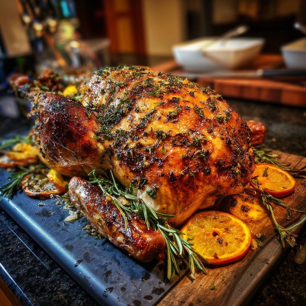 Festive Herb Roast Turkey