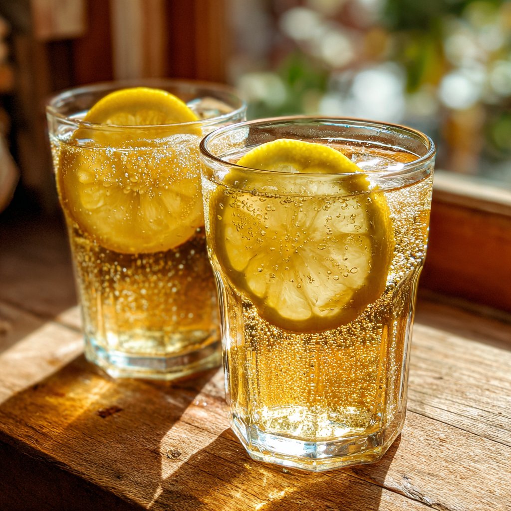 Zesty Dandelion Lemon Brew