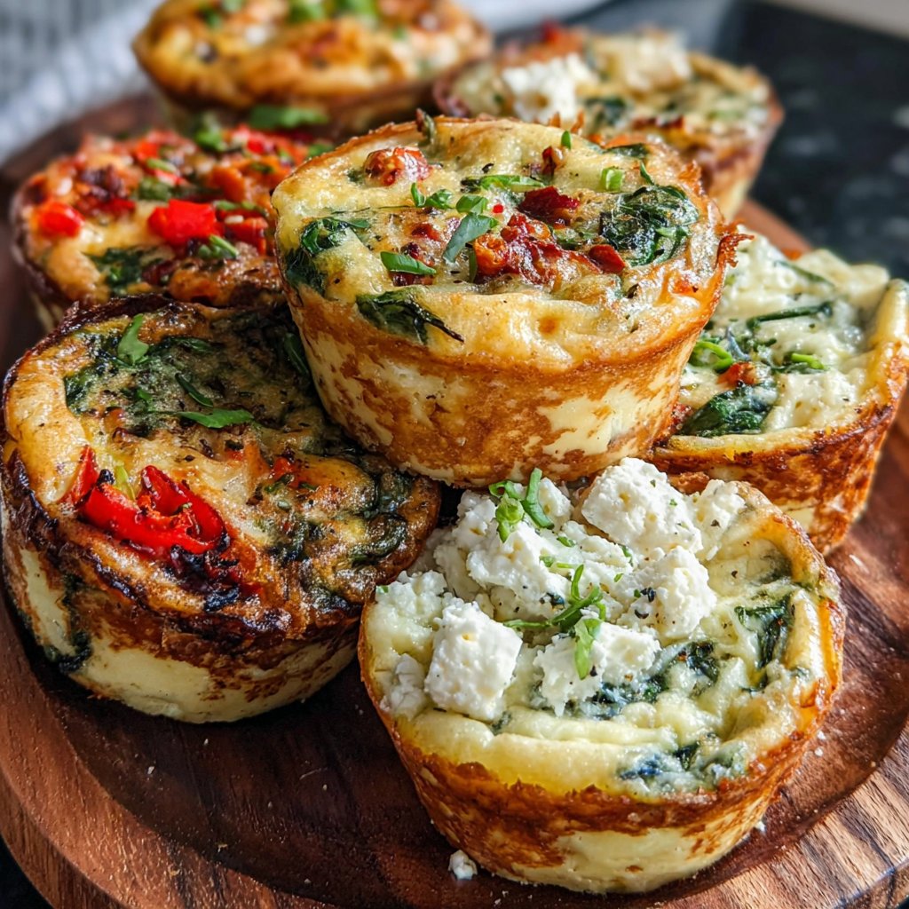 Mini Veggie Quiche Lunch Bites