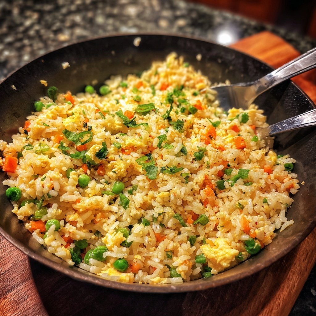 Quick 10 Minute Egg Fried Rice