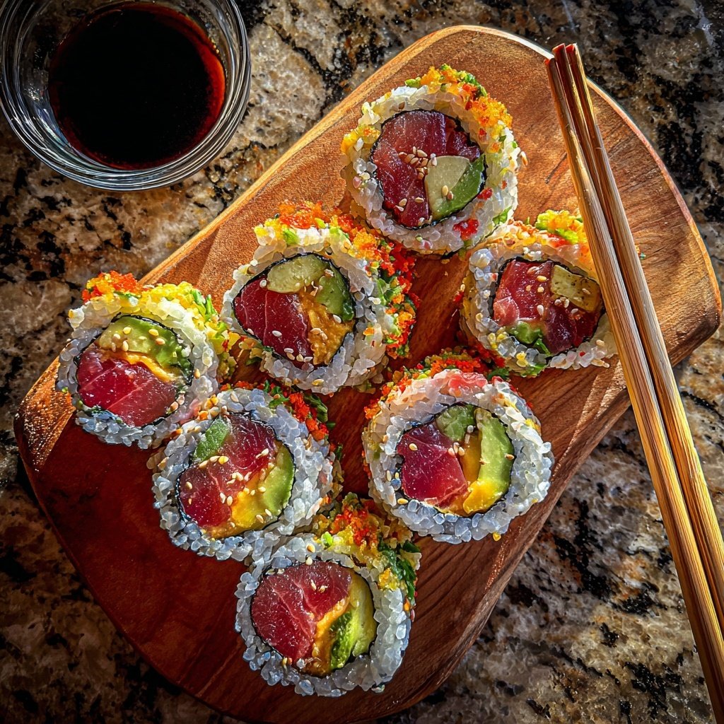Global Japanese Sushi Rolls